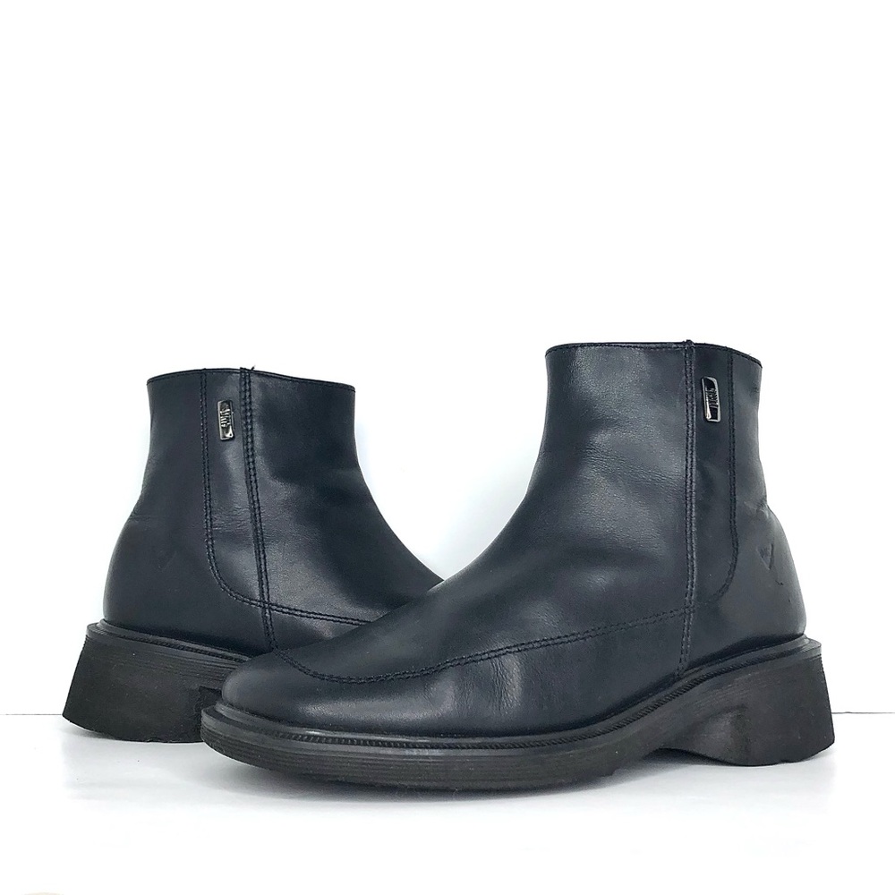 Vintage Dr Martens 9278 Wedge Heel Square Toe Ankle Boots Women’s 9 Shoes